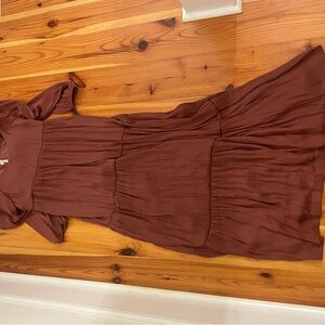 Elegant Mauve Women's Dress